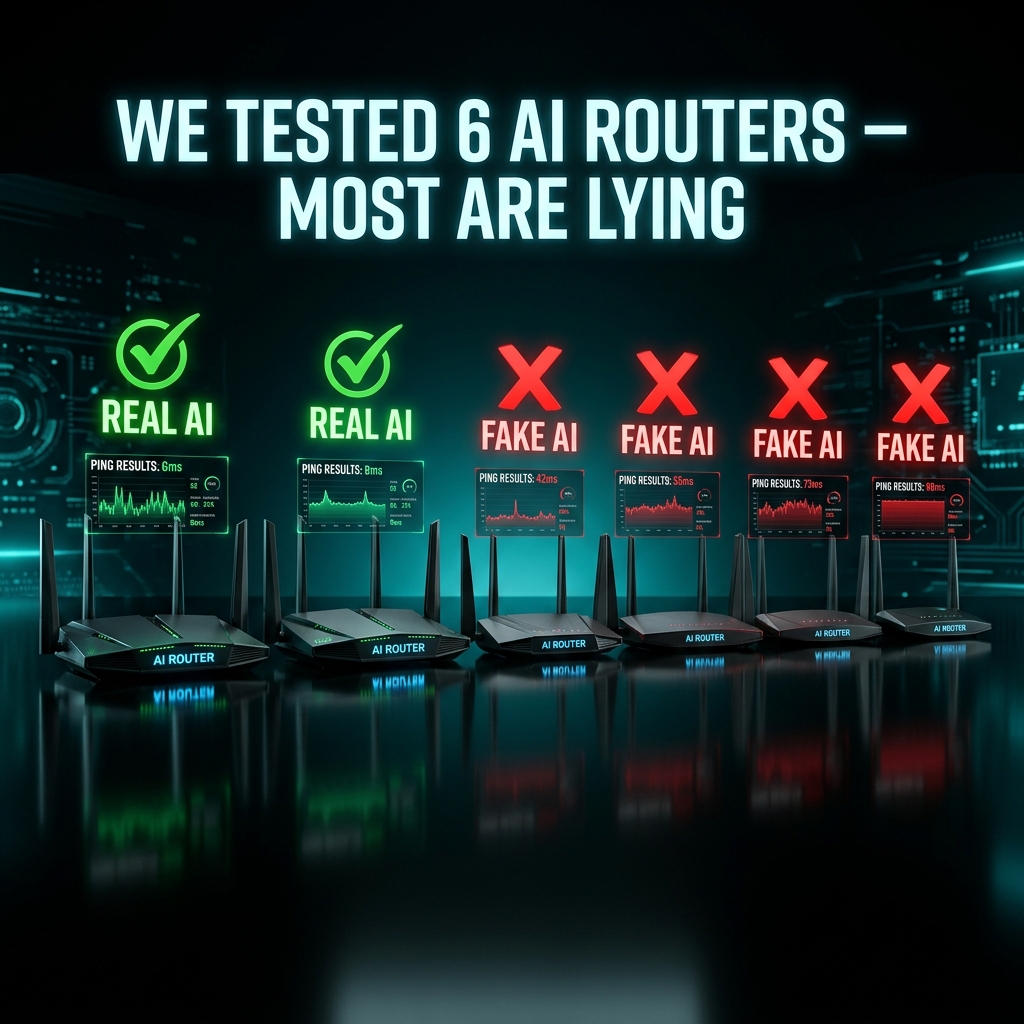 We Tested 6 "AI Routers" That Promise to Lower Your Ping — Most Are Lying
