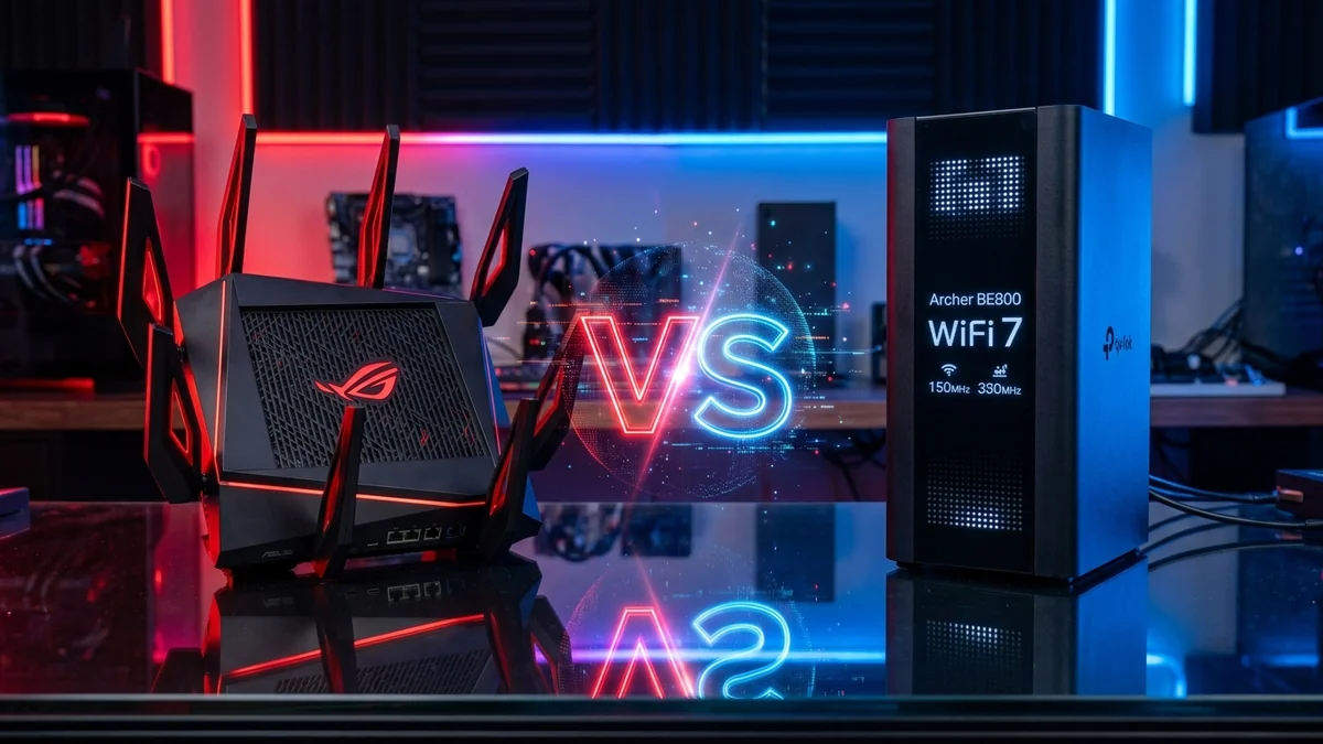 ASUS ROG GT-BE98 Pro vs TP-Link Archer BE800: Which 10G Wi-Fi 7 Router to Buy?