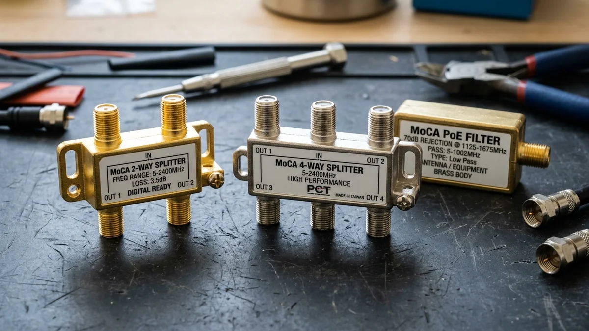 The Best MoCA PoE Filters & 2GHz Splitters for Maximum Speed (2026)