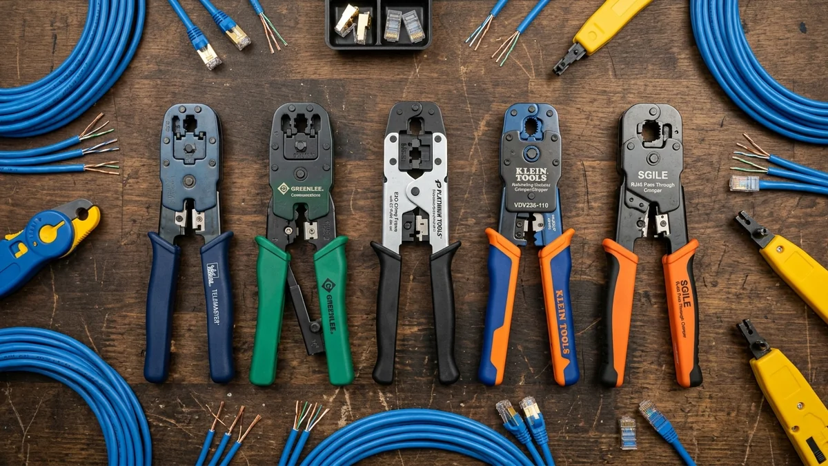 The 5 Best RJ45 Ethernet Crimping Tools & Kits on Amazon (2026 Rankings)