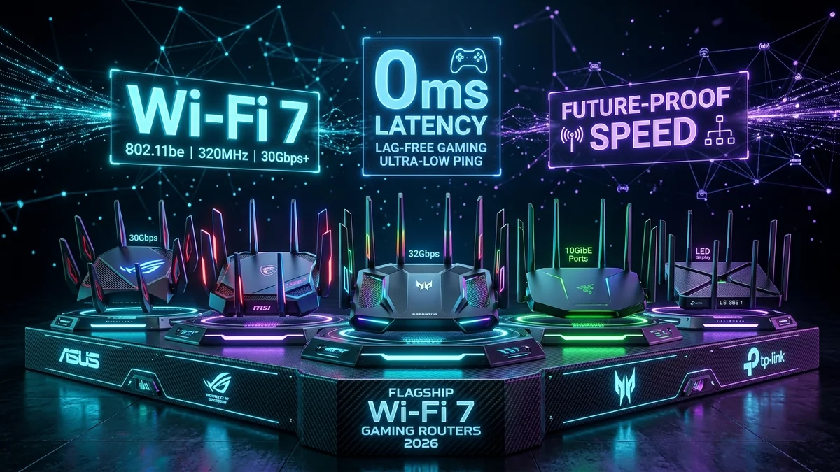 The 5 Best Wi-Fi 7 Gaming Routers of 2026 (Ranked by Latency & Throughput)