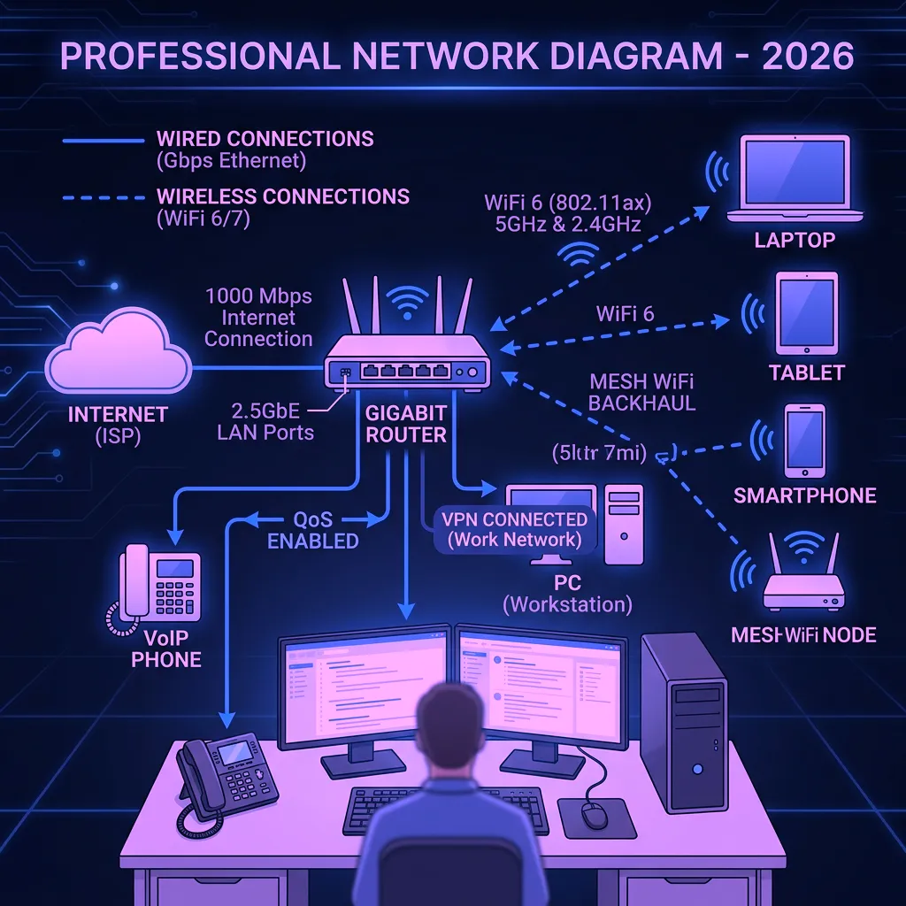Best Router for Remote Work 2026: Prioritized for Calls, Not Gaming