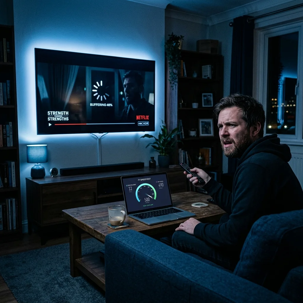 Why Does Netflix Buffer on Fast Internet? We Found the Real Cause