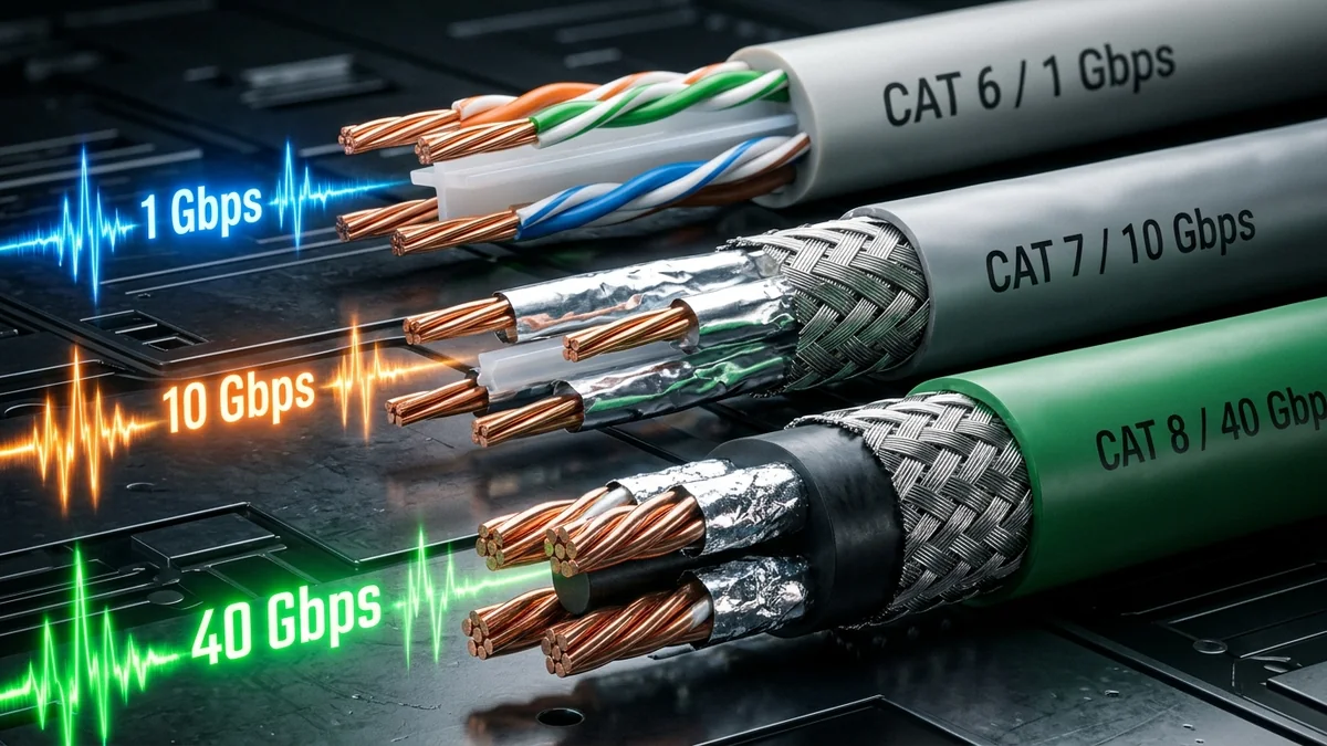 Cat 6 vs Cat 7 vs Cat 8 Ethernet Cables: Which Should You Actually Buy in 2026?