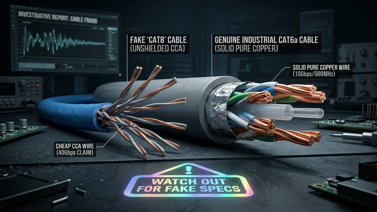 Cat7 & Cat8 Ethernet Cable Scam on Amazon: The Truth Network Engineers Know