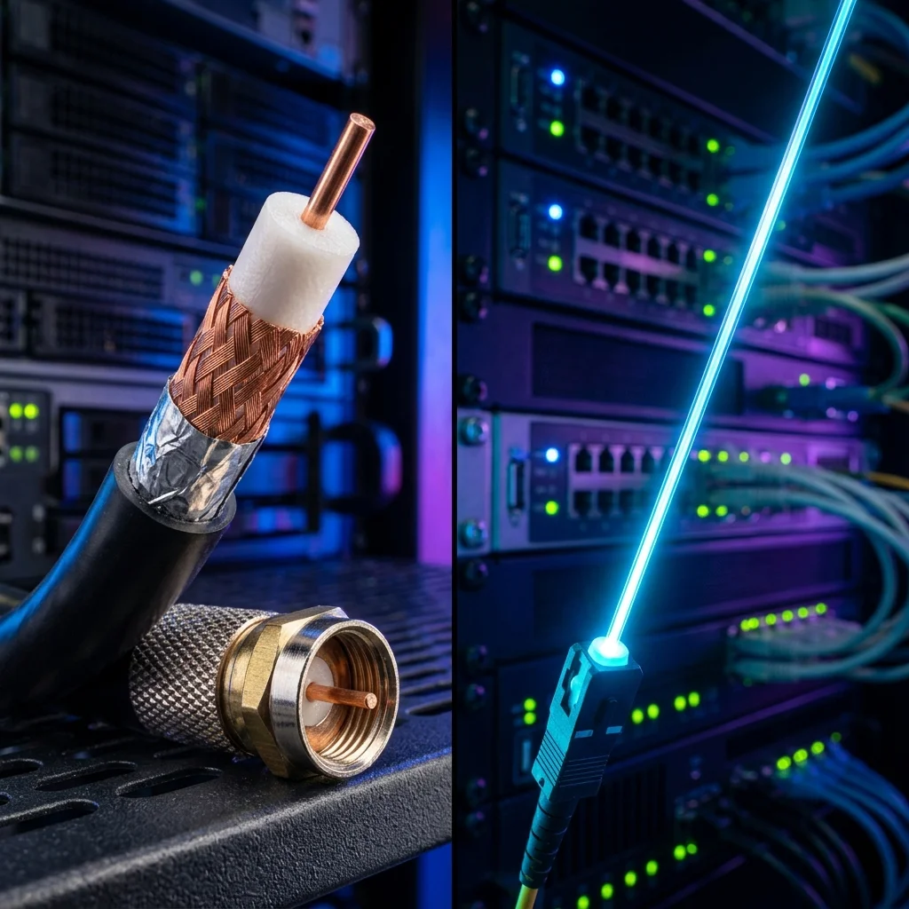 Fiber vs Cable Internet: Why Upload Speed Is the Real Difference