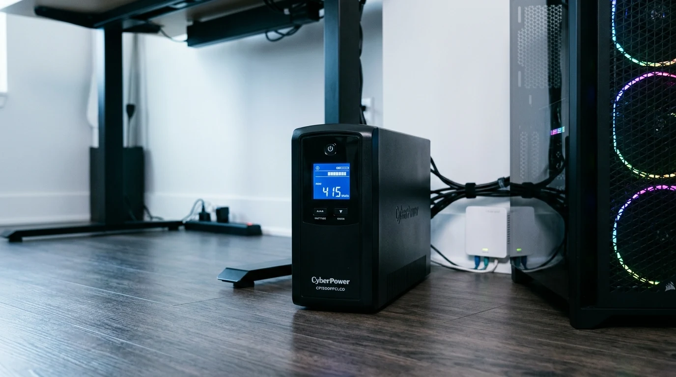 CyberPower CP1500PFCLCD Pure Sine Wave UPS Review: Battery Backup for Fiber ONTs & Routers