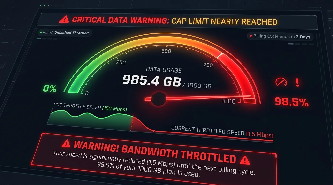 Data Caps Are Back: How They Throttle Your Speed