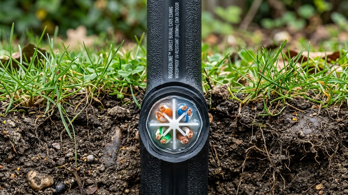 Direct Burial Outdoor Cat6 Cable Guide: Waterproof & UV-Resistant Underground Wiring