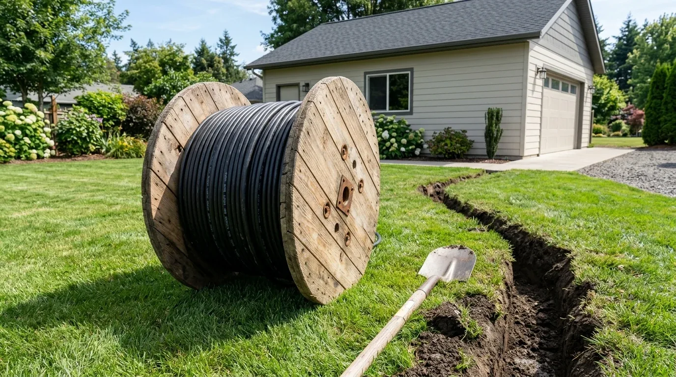 Direct Burial Outdoor Waterproof Cat6 Spool Review: Running Gigabit Internet to Garages & Sheds (2026)