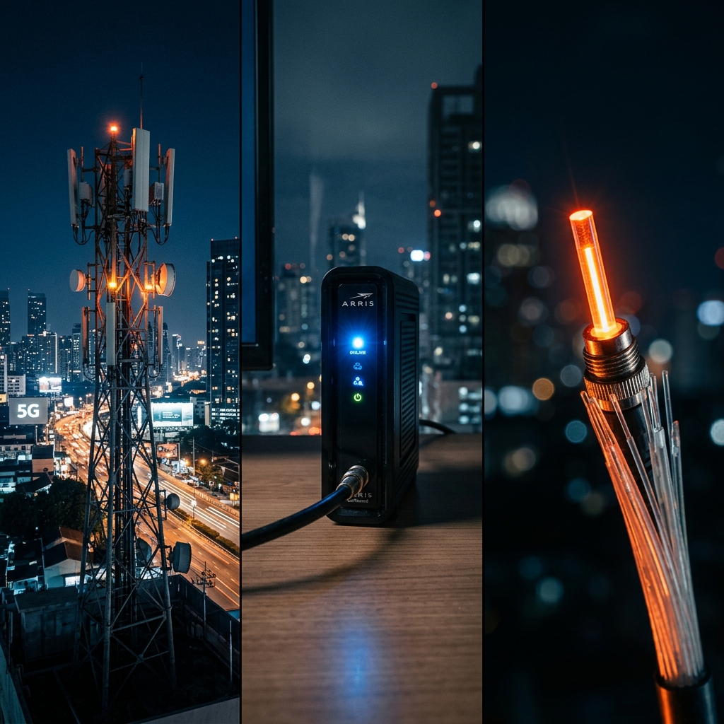 We Tested Gaming on 5G vs Cable vs Fiber — The Ping Results Will Surprise You