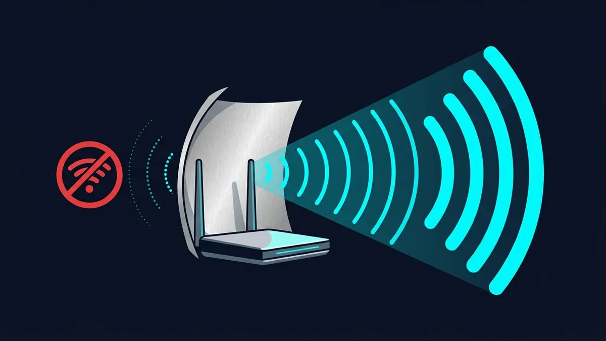 Does Aluminum Foil Behind Your Router Boost WiFi? The Actual Physics