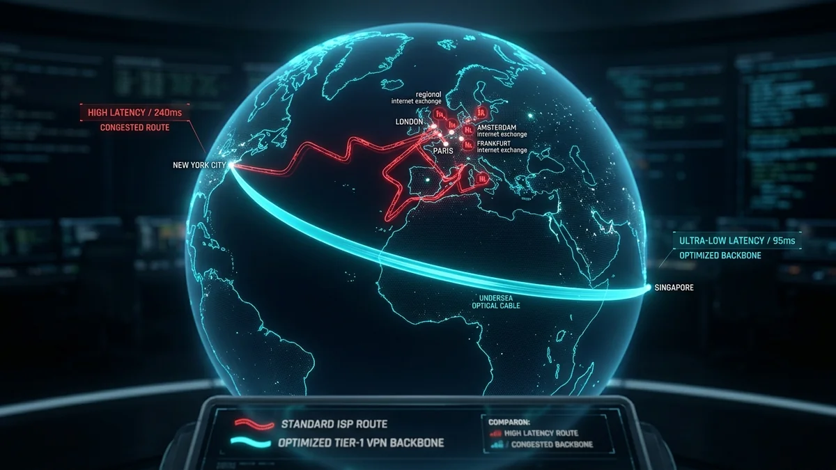 Does Using a VPN Increase or Decrease Ping? (The BGP Routing Truth)