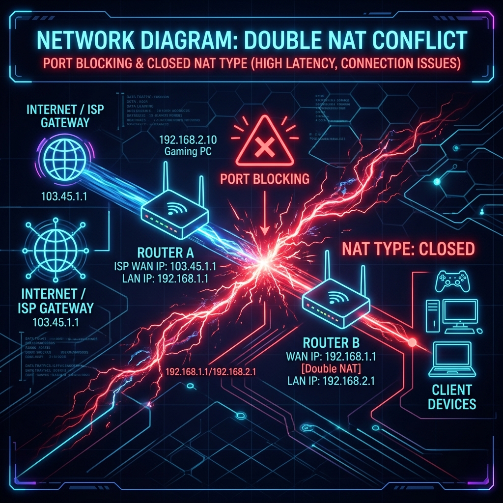 VPN Double NAT Fix: How to Secure Open NAT for Gaming (2026)