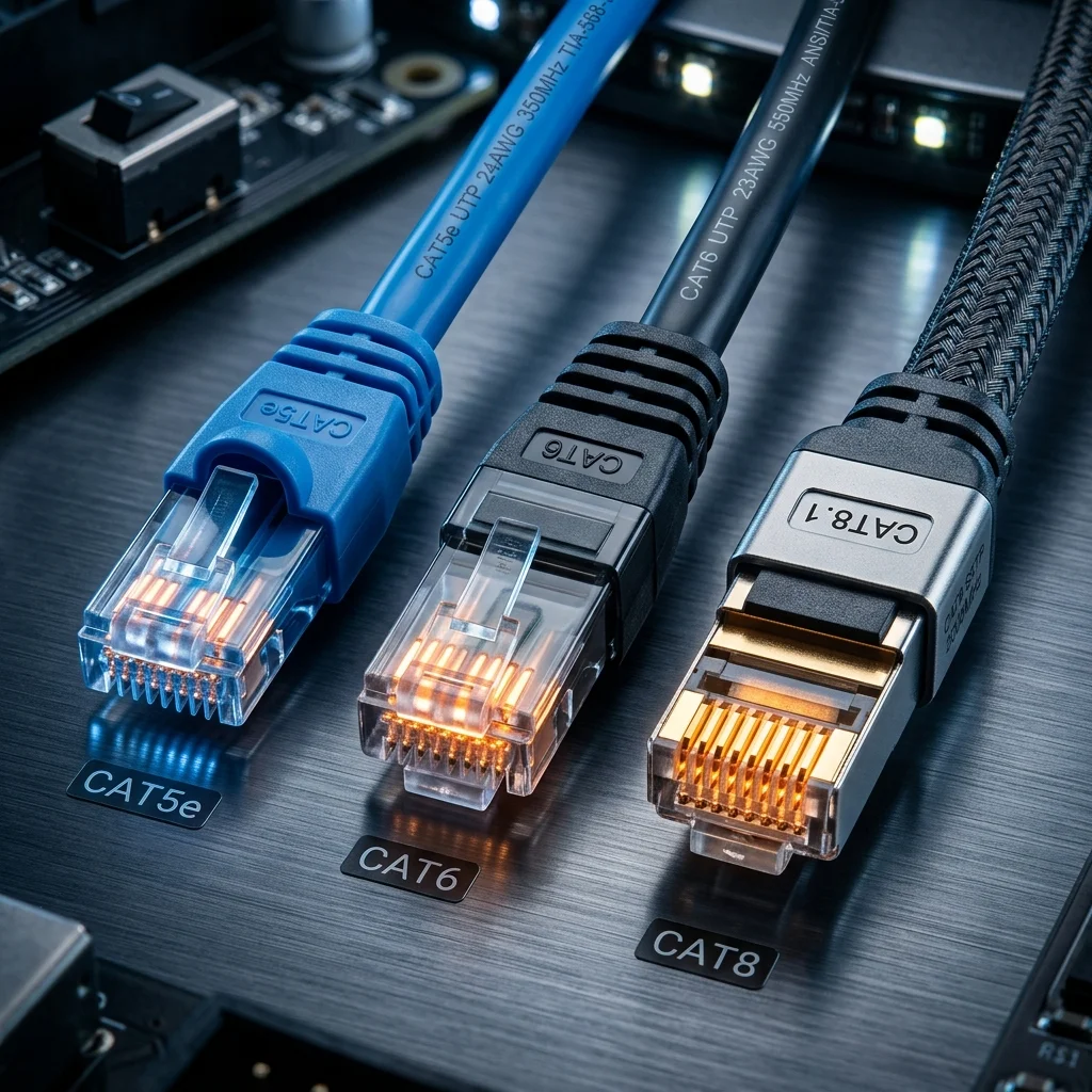 Cat 5e vs Cat 6 vs Cat 8 Ethernet Cables: Stop Buying Snake Oil