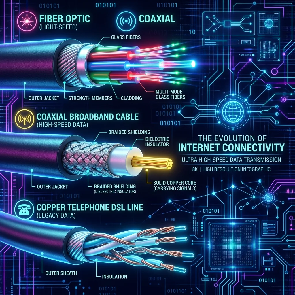 Fiber vs Cable vs DSL: Which Internet Type is Best for You?