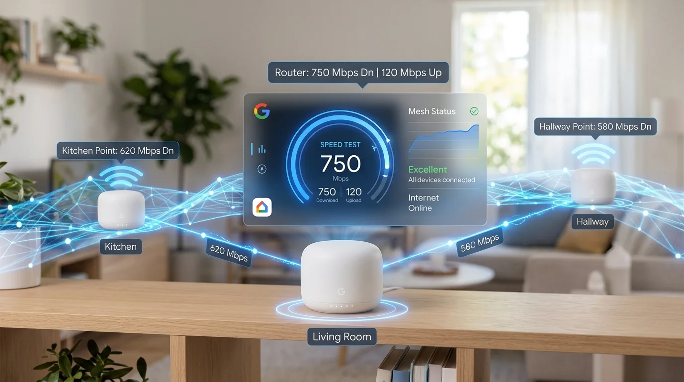 Google WiFi Speed Test 2026: How to Test, Expected Speeds by Model & Fix Slow Results