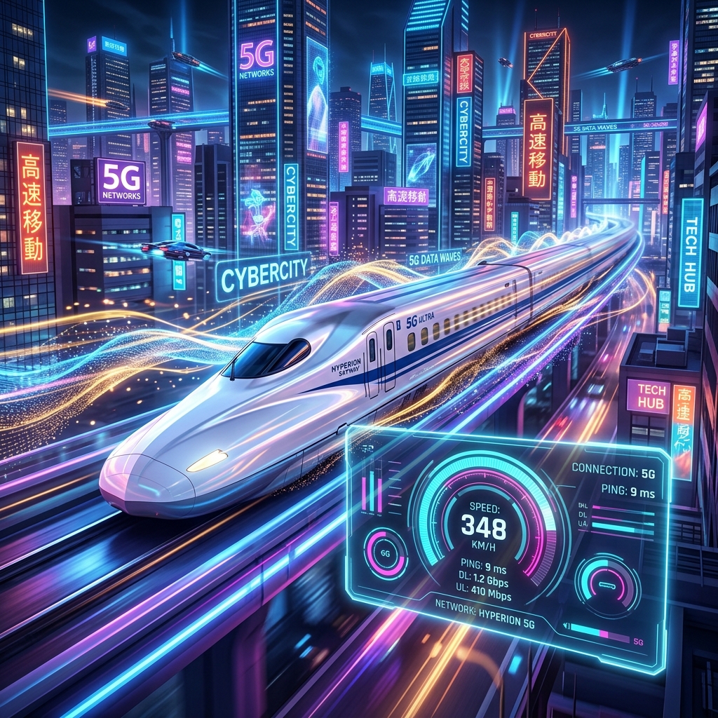 Speed Test Train 2026: How to Measure and Optimize Your Connection on High-Speed Bullet Trains