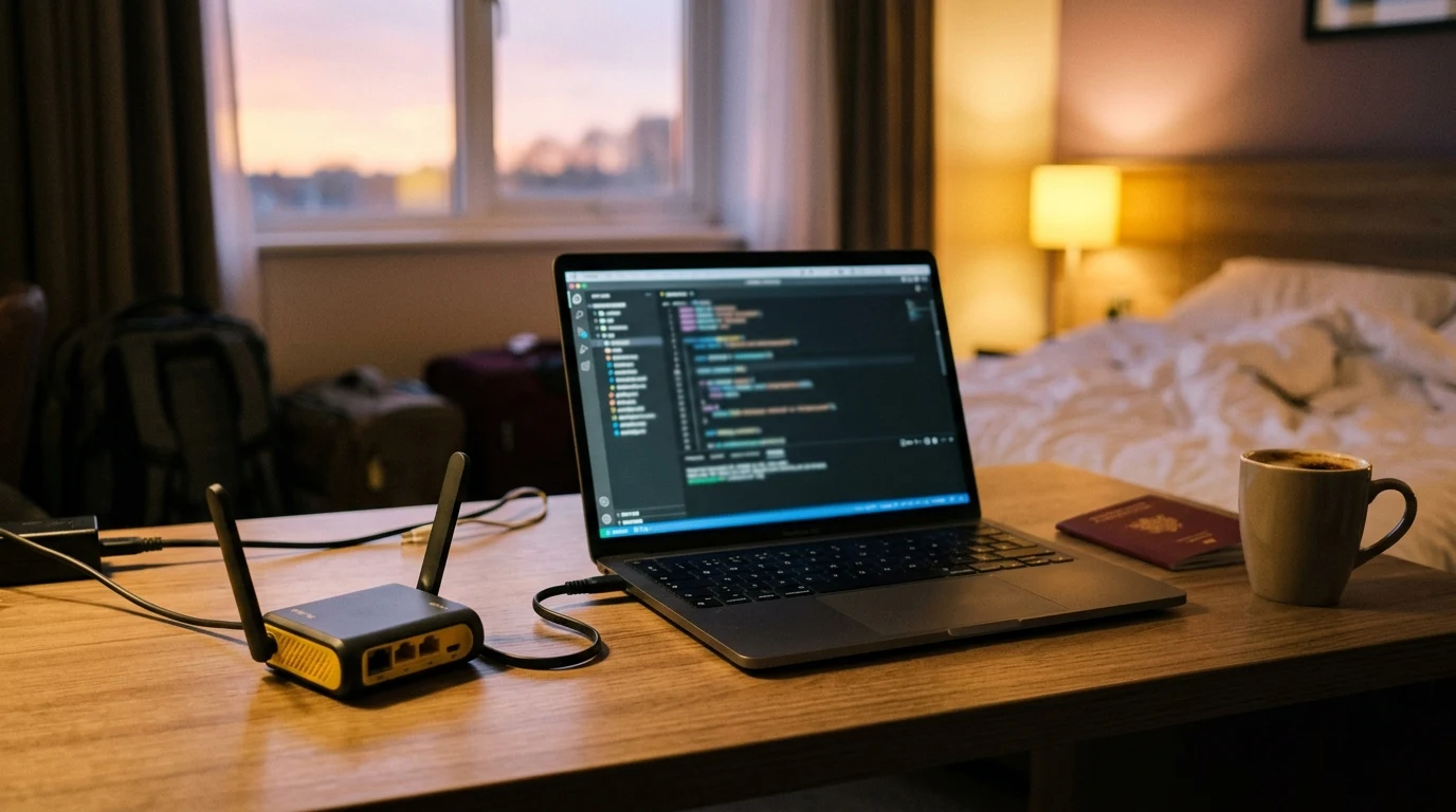 How to Bypass Hotel Wi-Fi Login & Speed Limits: MAC Cloning & Travel Routers (2026)