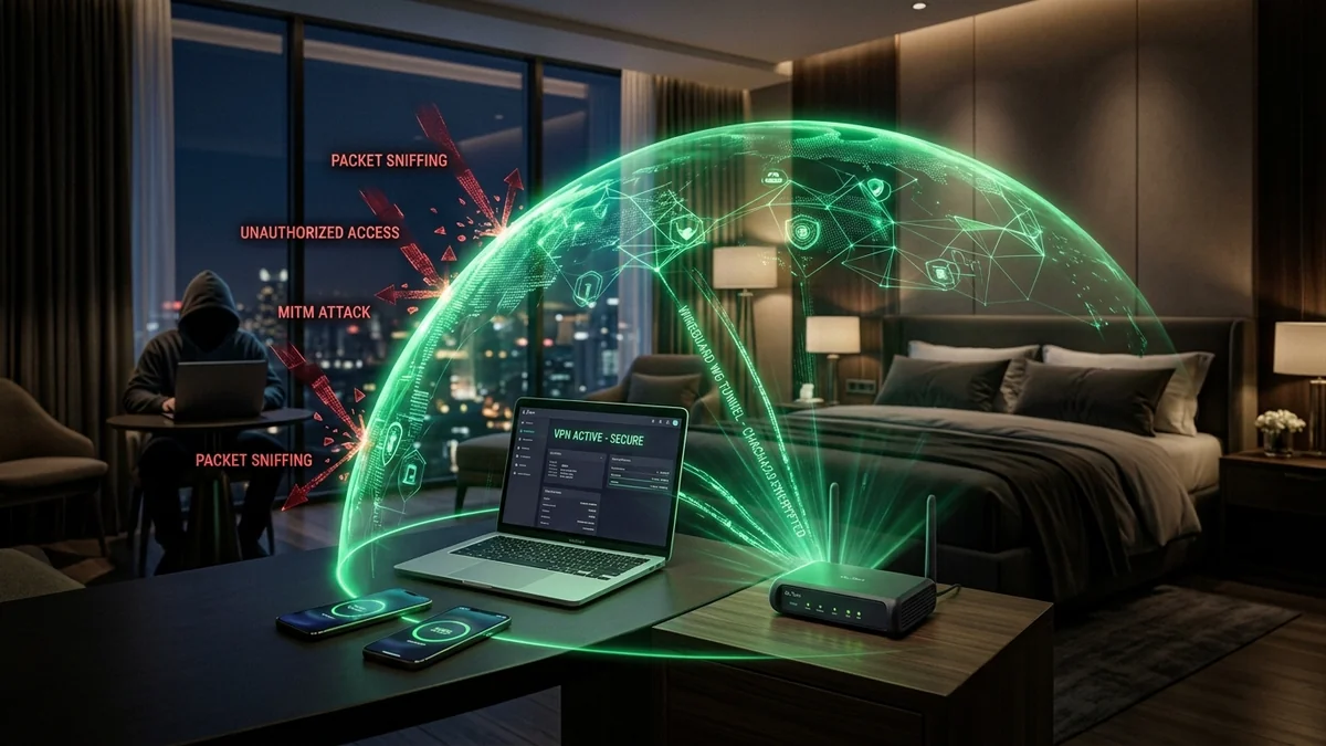 How to Set Up WireGuard & OpenVPN on a Travel Router for Hotel Wi-Fi