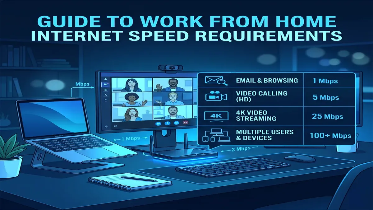 Is 100 Mbps Fast Enough for Working from Home? Real WFH Bandwidth Breakdown
