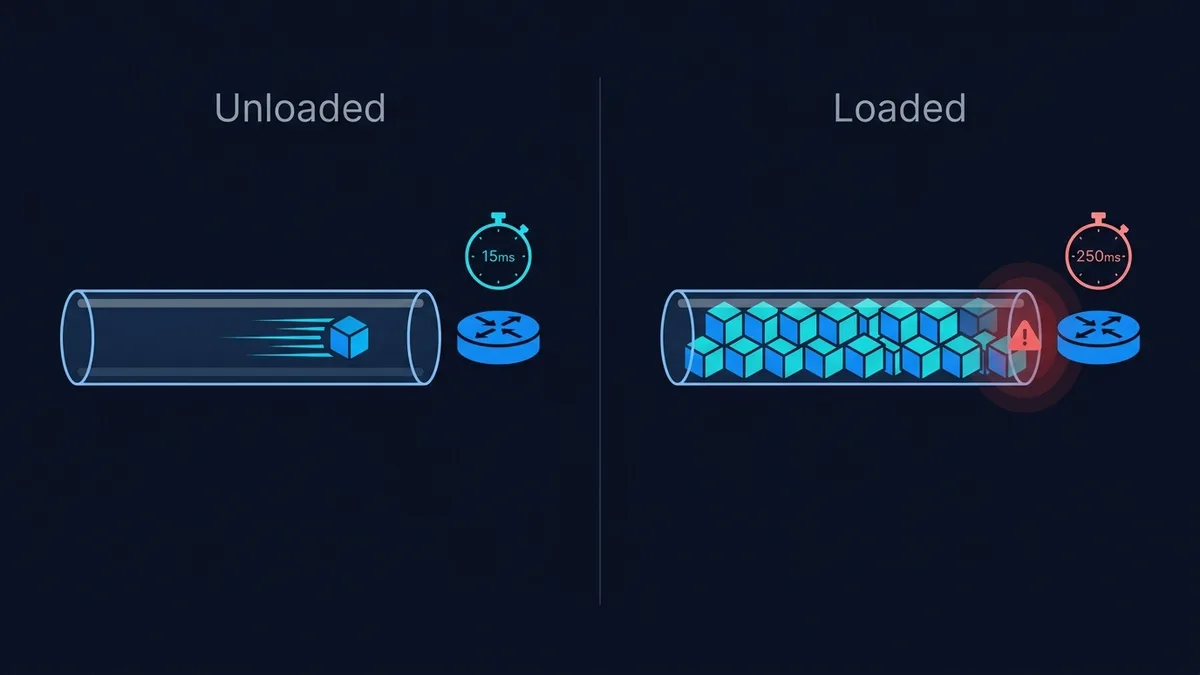 Loaded vs Unloaded Ping: What They Actually Measure