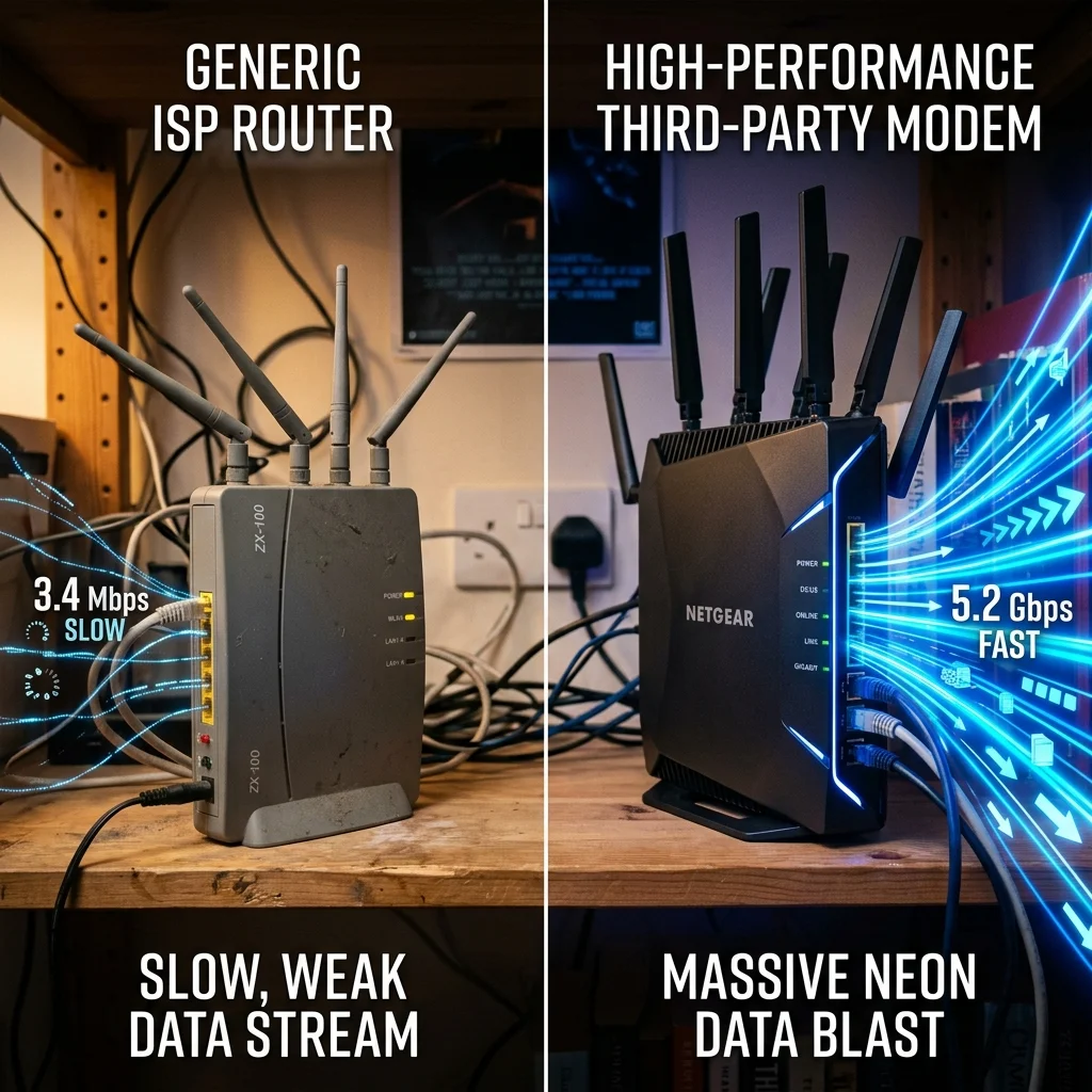 Why Renting Your ISP's Modem Is Costing You Speed and Money