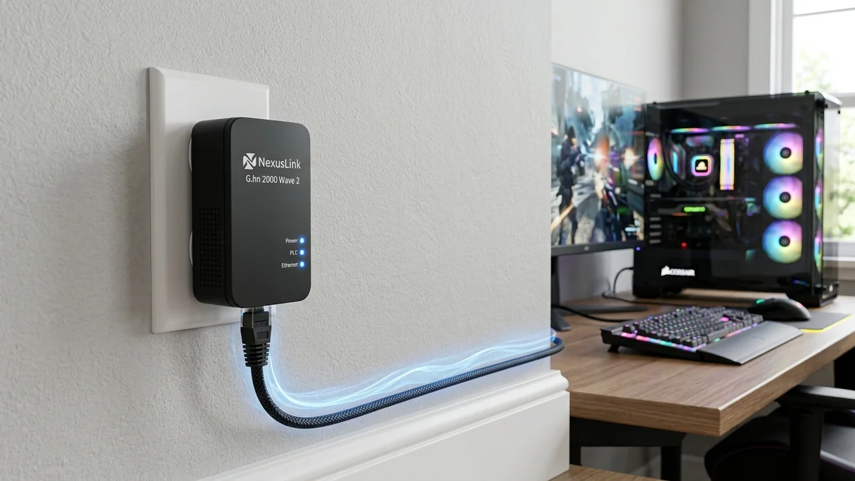 NexusLink G.hn 2000 Wave 2 Powerline Review: The Next-Gen HomePlug Alternative