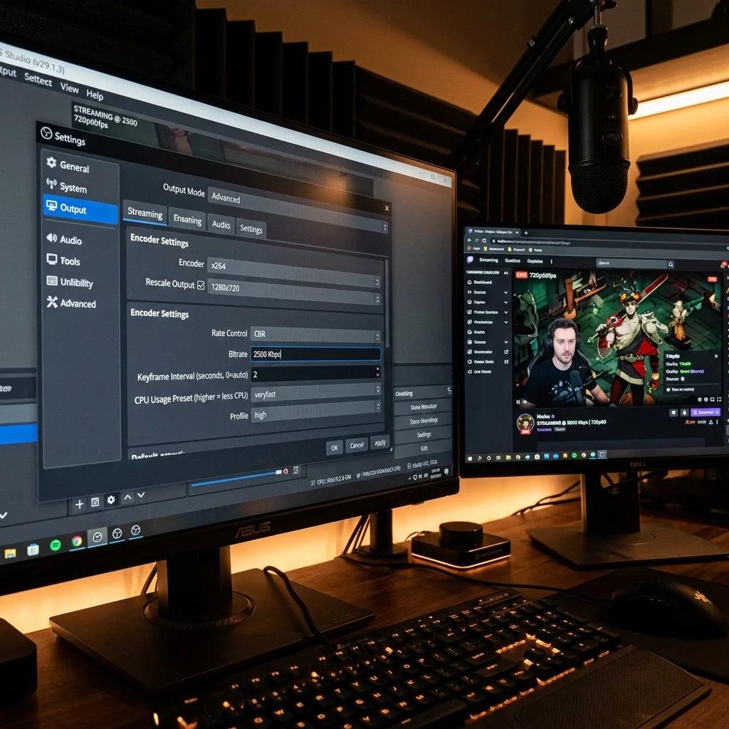 Best OBS Settings for Low Upload Speed (Under 5 Mbps Complete Guide)