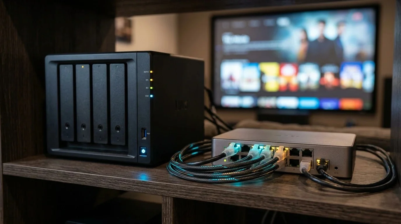 Plex and Jellyfin Home Server Network Topology Setup Guide