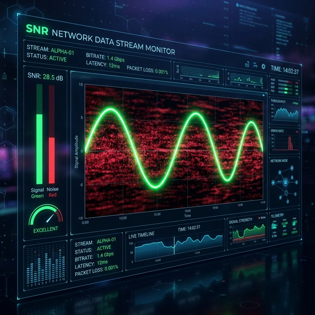 Understanding SNR (Signal-to-Noise Ratio) in Your Modem