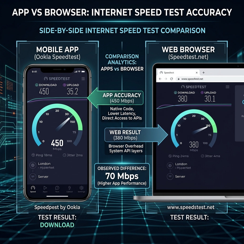 Online Net Speed Test vs Desktop Apps: Which is More Accurate?