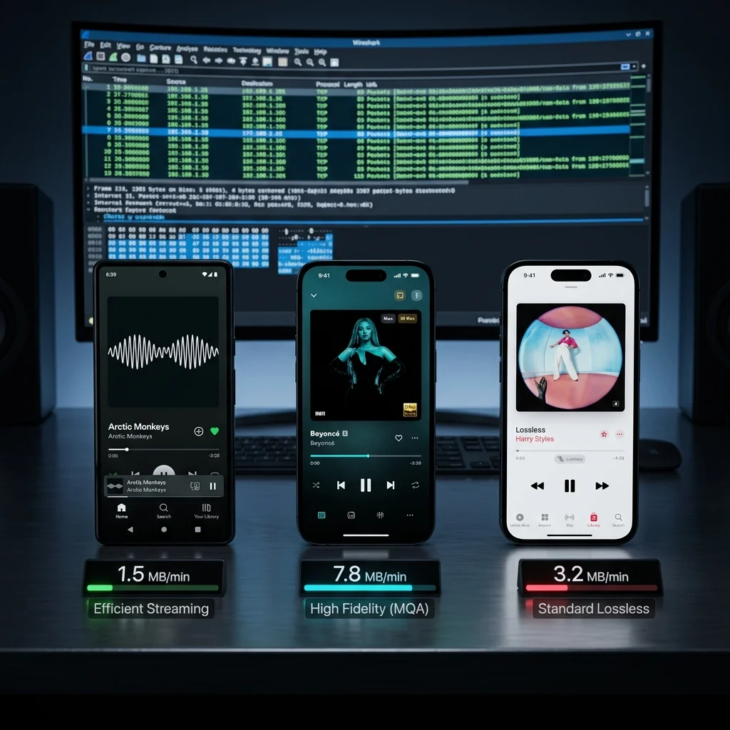 Spotify vs Tidal vs Apple Music: Which Uses the Most Bandwidth?