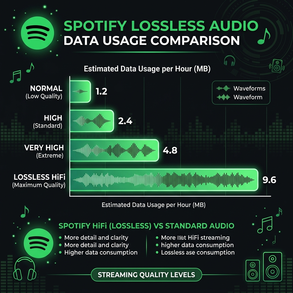 Spotify vs Apple Music Lossless vs Tidal: Data Usage That Will Shock Mobile Users
