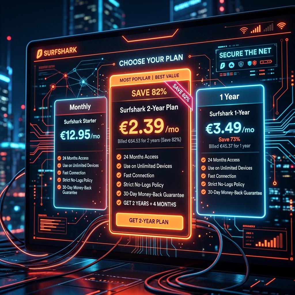 Surfshark VPN Price Plans: Is the 2-Year Plan Worth It?