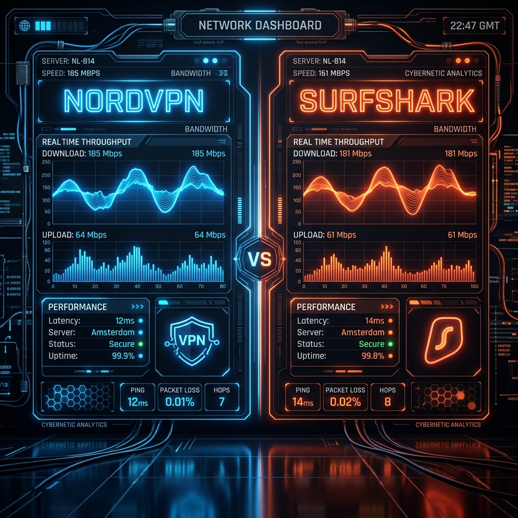 Surfshark vs NordVPN Speed Test: The 2026 Head-to-Head Latency Showdown