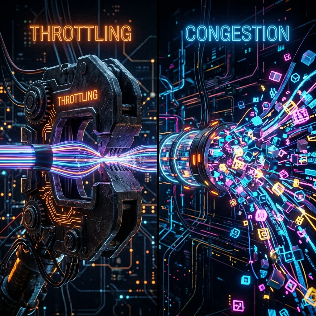 Throttling vs. Congestion: How to Tell the Difference