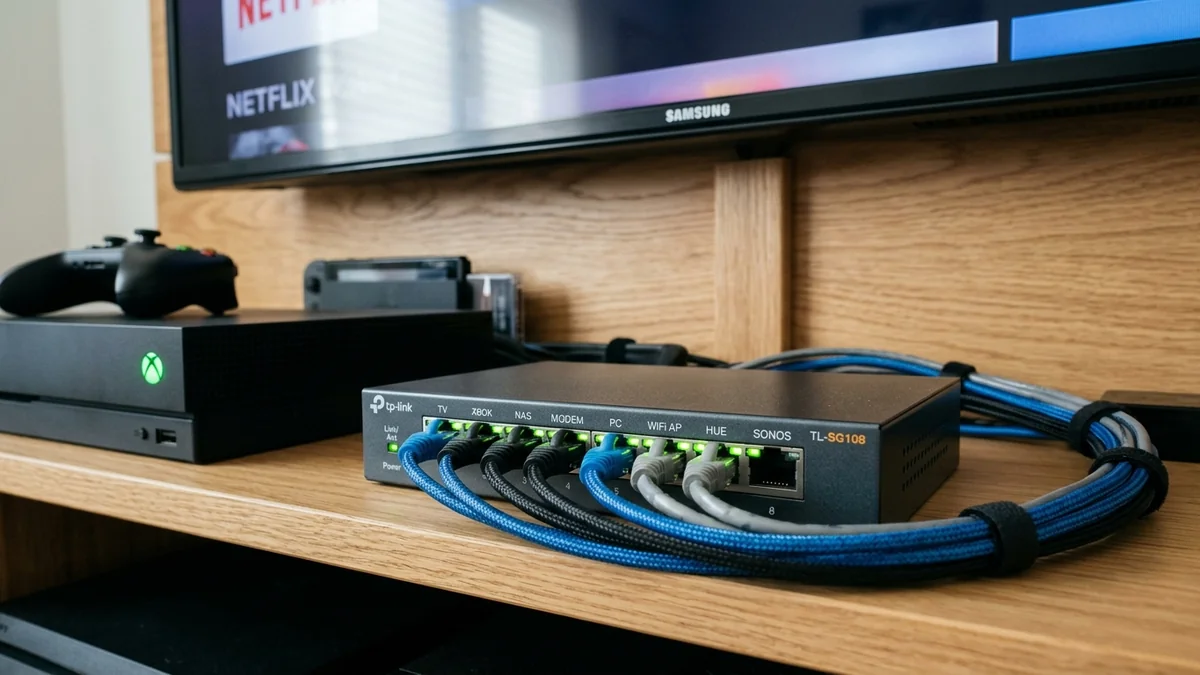 TP-Link TL-SG105-M2 5-Port 2.5G Switch Review: 25Gbps Non-Blocking Fabric Tested