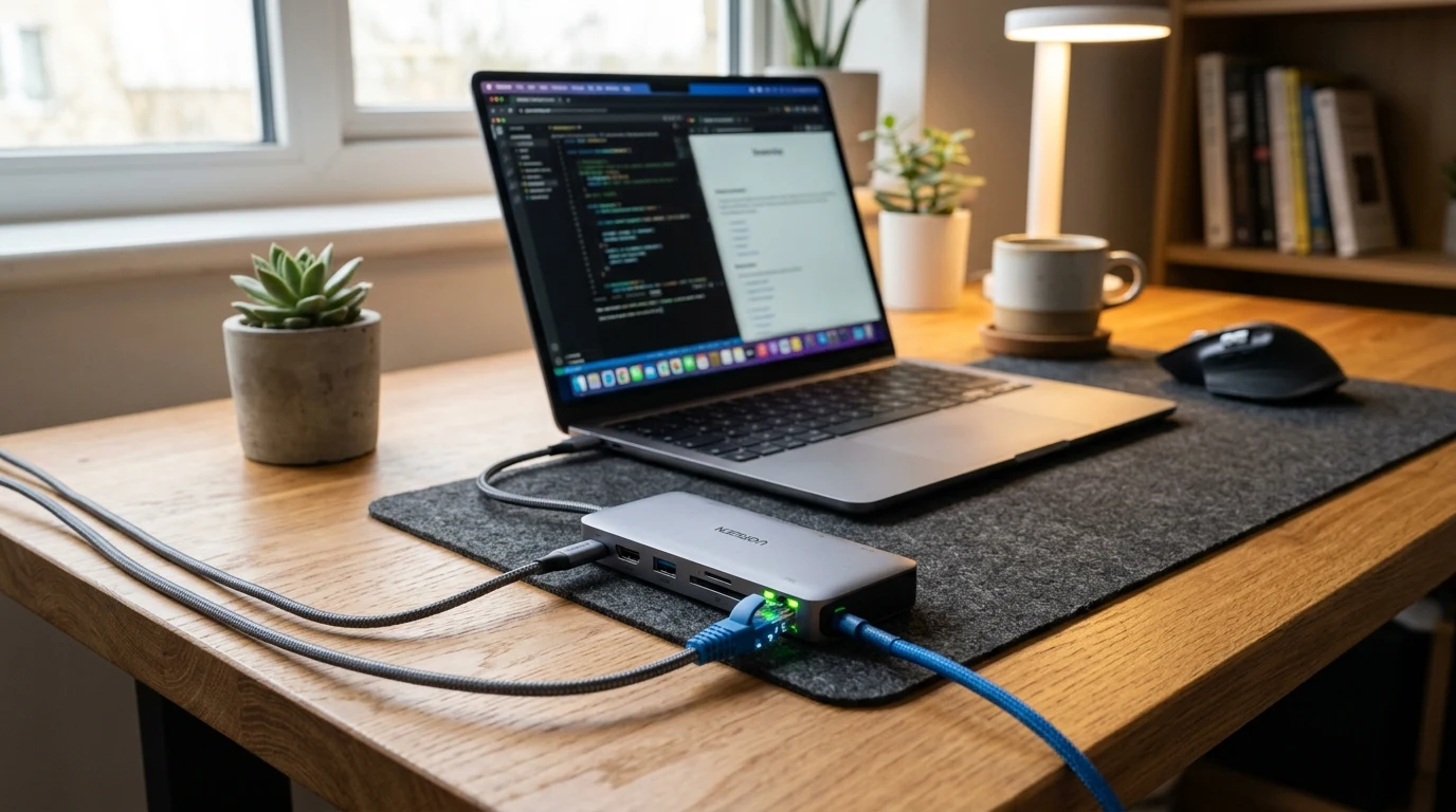 UGREEN Revodok 10Gbps USB-C Hub with 2.5G LAN Review: The Best Laptop Dock for Multi-Gig Fiber