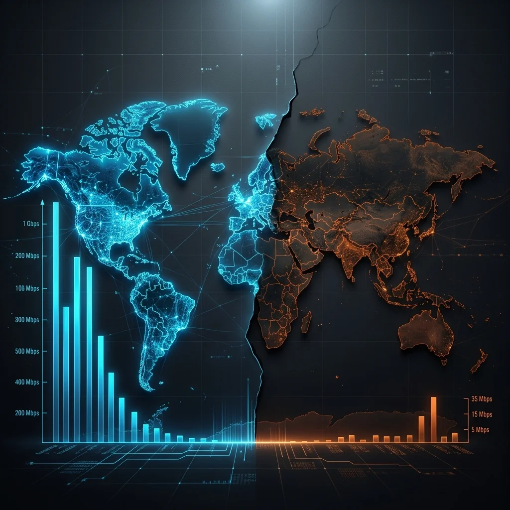 The Global Upload Speed Gap: Why Upload Is the Forgotten Half of Broadband