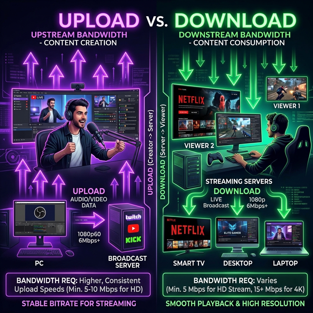 What is Good Upload Speed for Twitch in 2026?