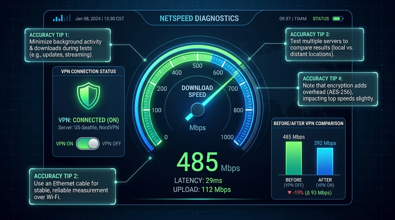 How VPNs Affect Speed Tests — We Benchmarked 8 VPN Services