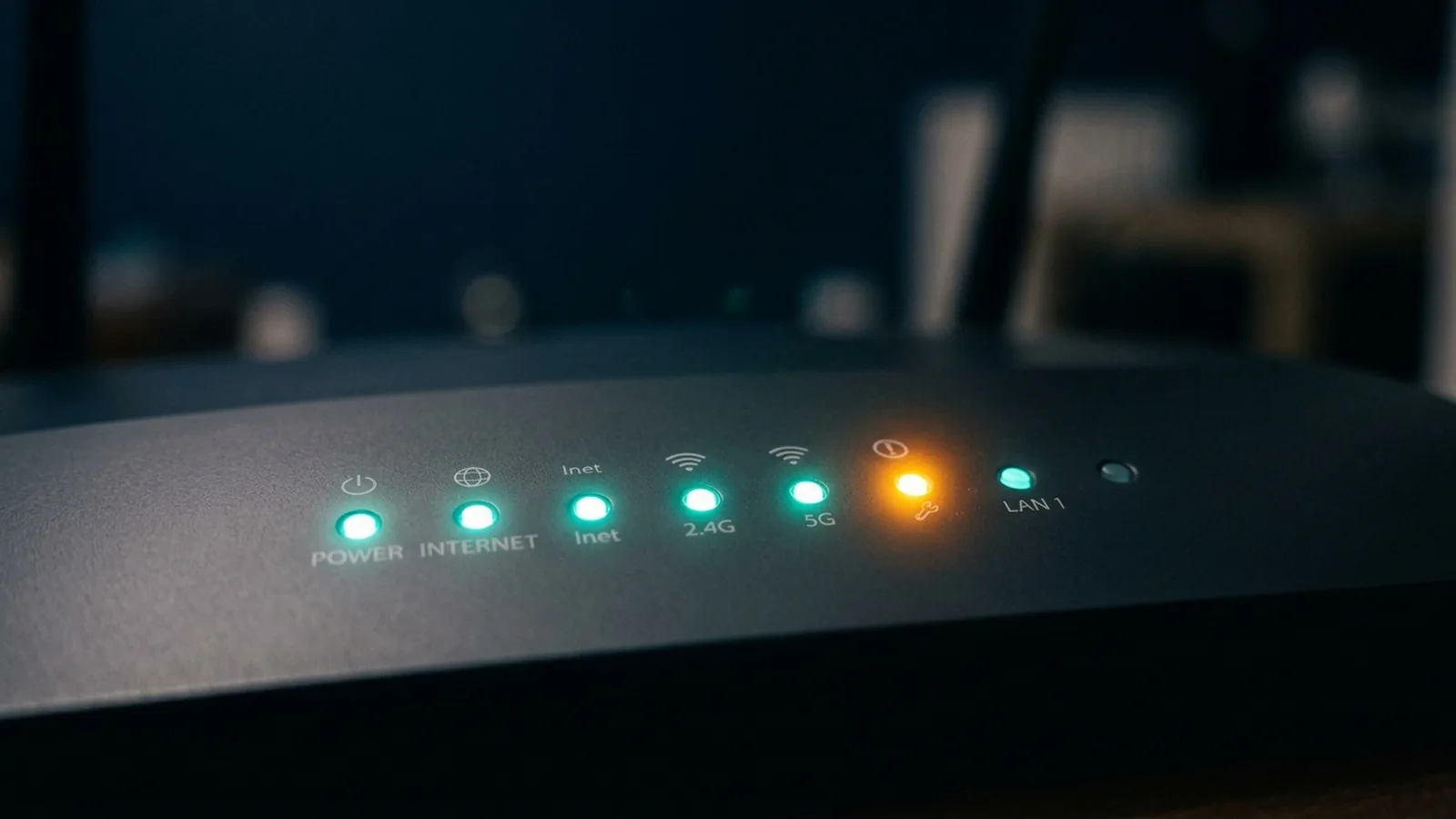 What Your Router's Lights Are Actually Telling You
