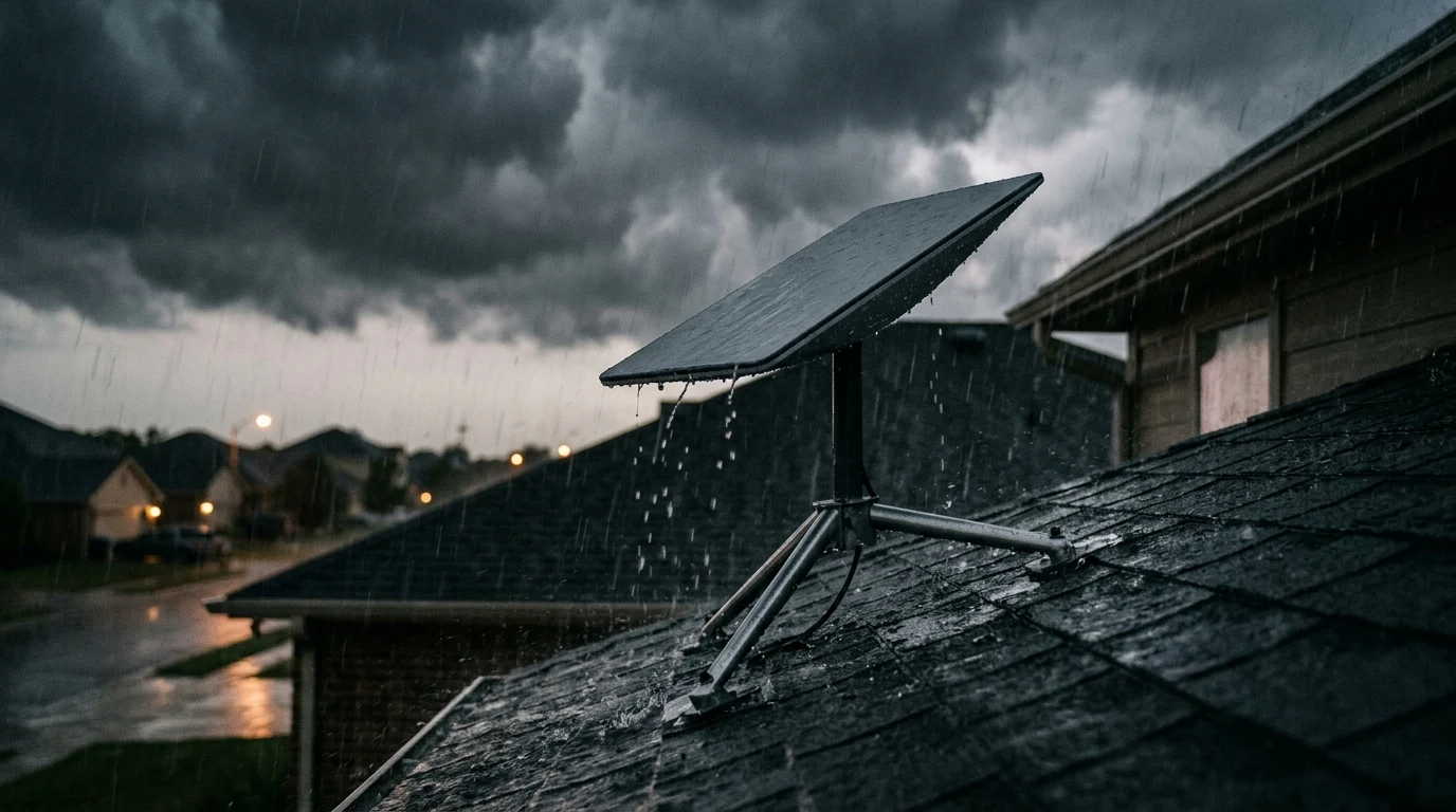 Why Satellite Internet Ping Is Ruined by Bad Weather: Rain Fade & RF Physics (2026)