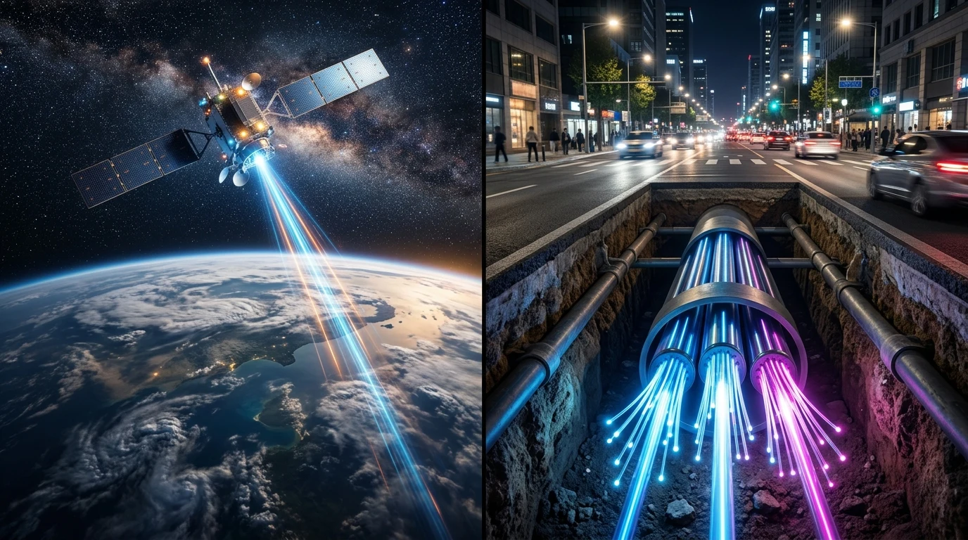 Why Starlink Will Never Replace Fiber: The Spectrum Physics Truth (2026 Analysis)