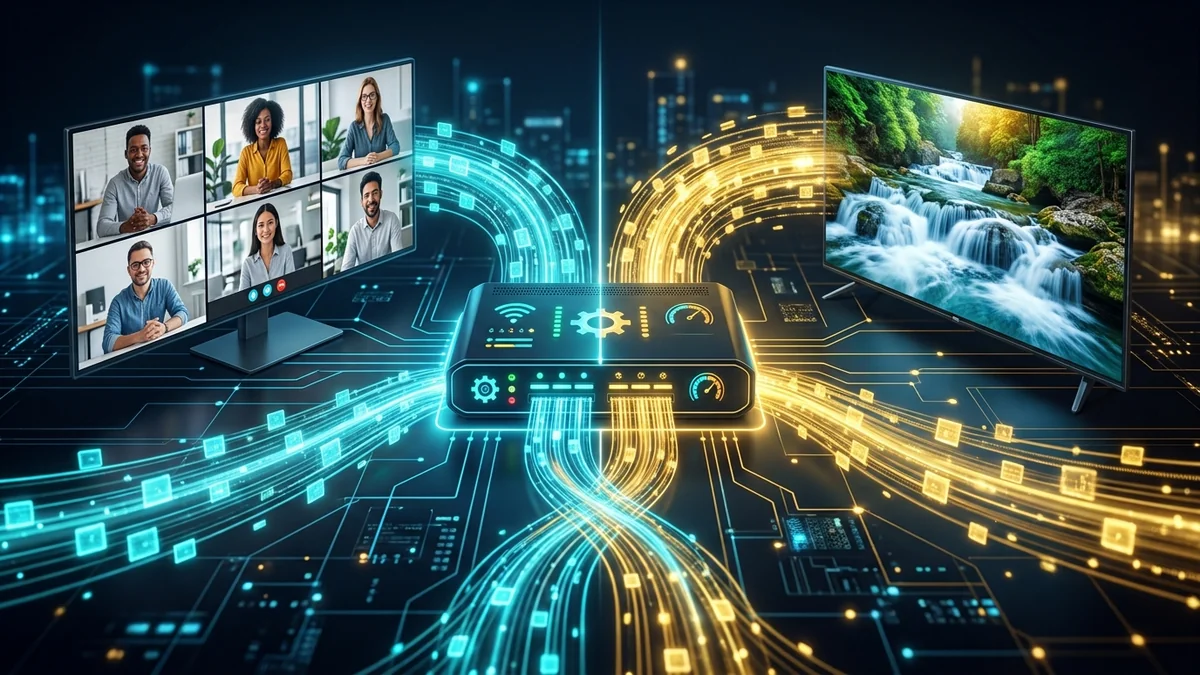 Why Video Calls Freeze When Someone Opens YouTube: Upstream ACK Starvation Explained