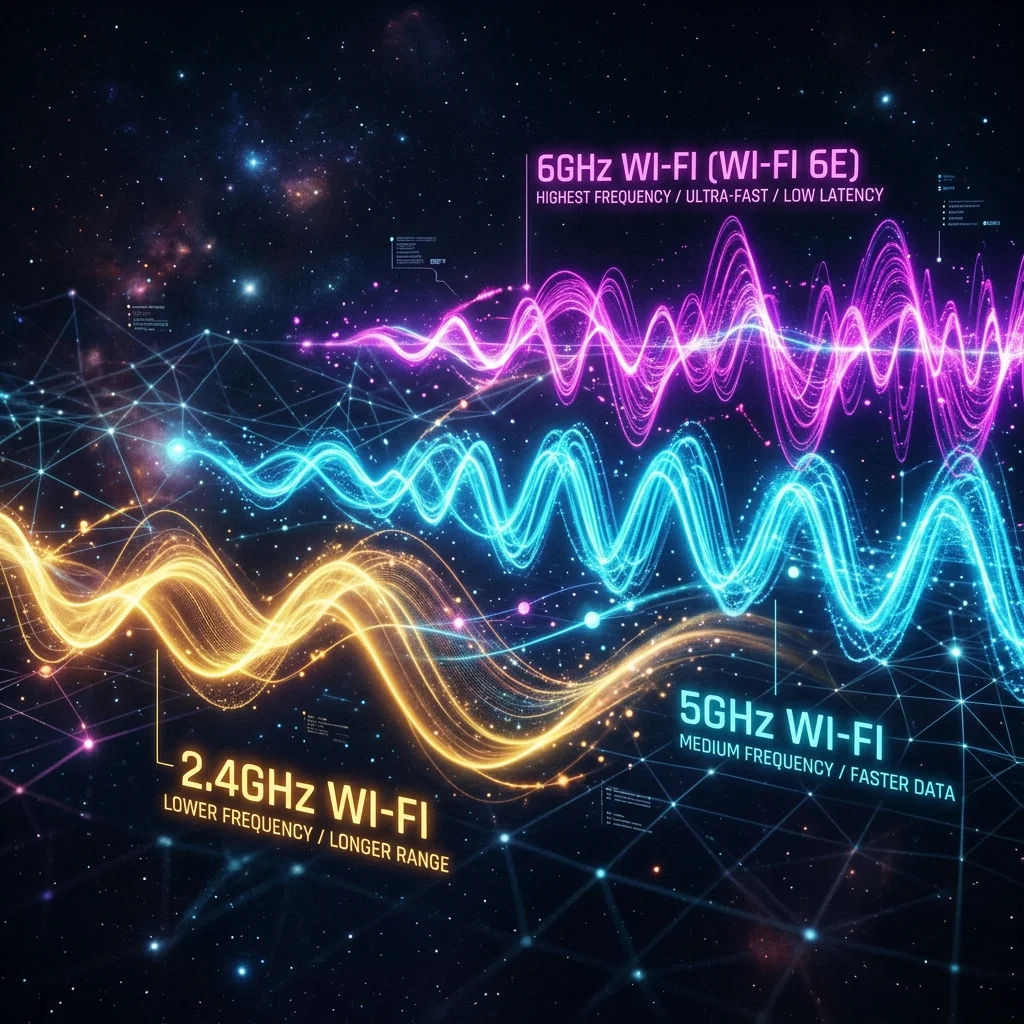 2.4GHz vs 5GHz vs 6GHz WiFi: When to Use Which Band