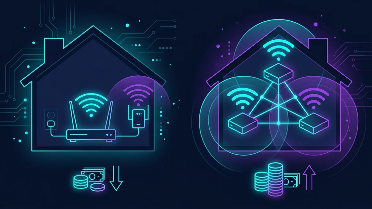 WiFi Extender vs Mesh Router: Save $400 or Spend It?