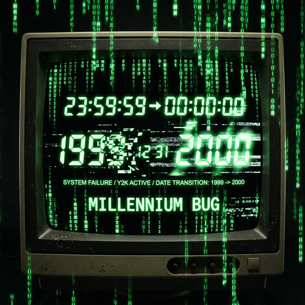 The Y2K Bug Curiosities: The 2-Digit Year Code That Almost Crashed the Global Economy