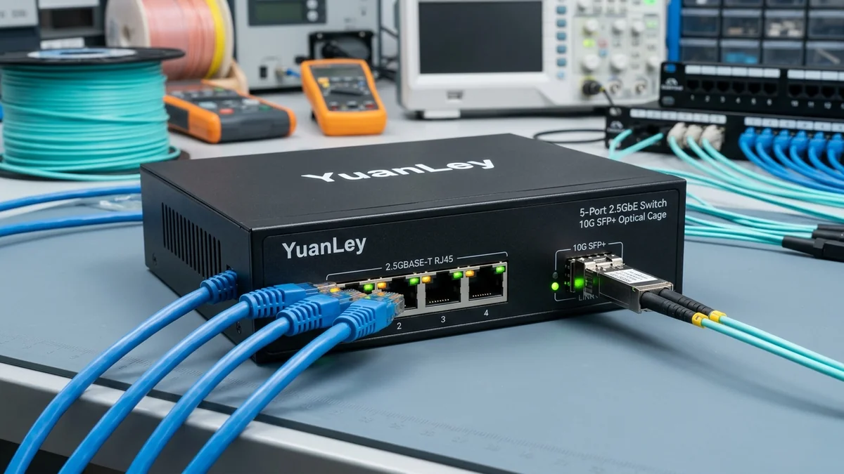 YuanLey 5-Port 2.5G + 1x 10G SFP+ Switch Review: The Budget Multi-Gigabit King